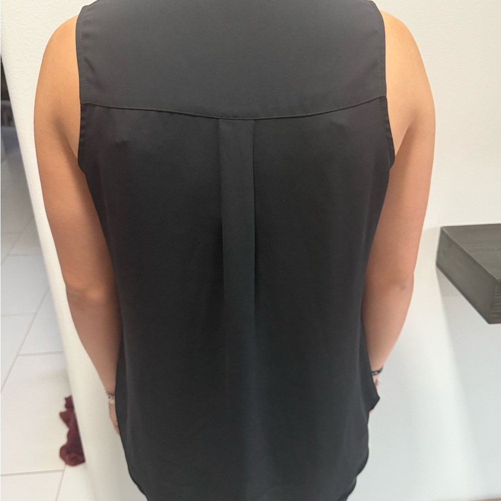 Express Black Button-Down Blouse - image 4